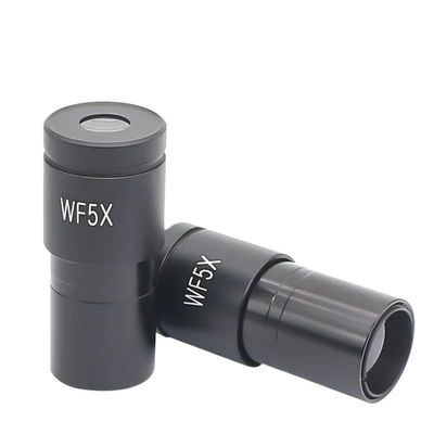 1pc Biological Microscope Eyepiece WF5 WF10 WF15 WF16 WF20 WF25 Mounting 23.2mm Wide Field Optical Lens Microscope Accessories(WF20X-10mm)