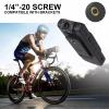 DBEIXIWEI Mini Body Camera 1080P HD with 180 Rotatable Lens & 155 Wide-Angle Lens Infrared Night Vision Support 4128GB TF Card view 3
