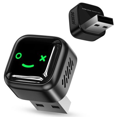 Wireless CarPlay Adapter for Android/iPhone (2 in 1) - 2026 Upgrade Wired CarPlay,Mini Size,Plug and Play,Perfect Compatible with Built-in Wired Apple CarPlay and Android Auto Cars-Black