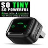 Wireless CarPlay Adapter for Android/iPhone (2 in 1) - 2026 Upgrade Wired CarPlay,Mini Size,Plug and Play,Perfect Compatible with Built-in Wired Apple CarPlay and Android Auto Cars-Black view 2