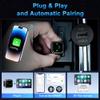Wireless CarPlay Adapter for Android/iPhone (2 in 1) - 2026 Upgrade Wired CarPlay,Mini Size,Plug and Play,Perfect Compatible with Built-in Wired Apple CarPlay and Android Auto Cars-Black view 4