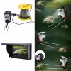GOWENIC Underwater Fishing Camera, 1080P HD 5MP 220 Degree Wide Angle 4.3in Screen 1500cd Brightness Fish Finder Camera with 30m Cable, for Raft Platform Ice Fishing Aquaculture view 2