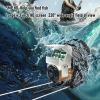GOWENIC Underwater Fishing Camera, 1080P HD 5MP 220 Degree Wide Angle 4.3in Screen 1500cd Brightness Fish Finder Camera with 30m Cable, for Raft Platform Ice Fishing Aquaculture view 4