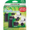 FUJIFILM QuickSnap Flash 400, One-Time-Use Disposable Camera with Flash (1x 2 Pack) Bundle with Microfiber Cleaning Cloth view 3