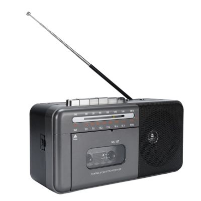 Sanpyl Cassette Tape Player BT5.0, Cassette Player FM AM SW Radio, Extendable Antenna, for Seniors and Retro Lovers (US Plug)