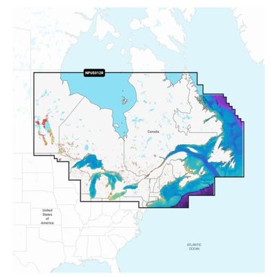 Navionics Platinum Marine Cartography SD/Micro-SD Card - Compatible with Chart Plotters | Detailed Maps of Canada, East and Great Lakes
