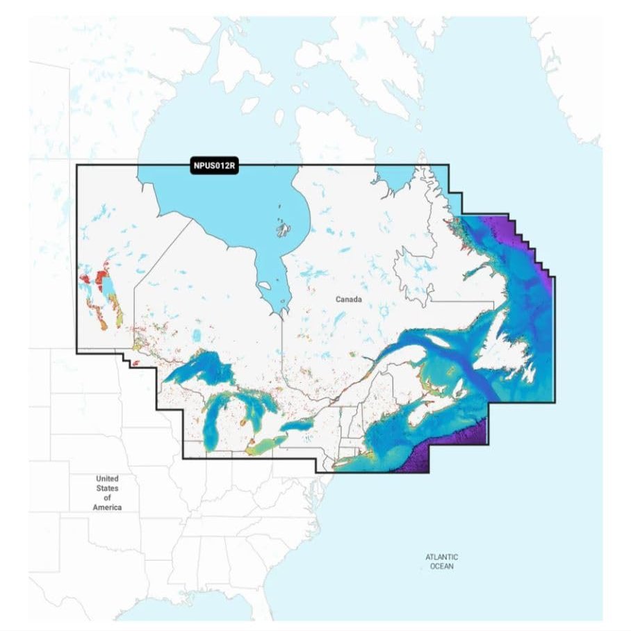 Navionics Platinum Marine Cartography SD/Micro-SD Card - Compatible with Chart Plotters | Detailed Maps of Canada, East and Great Lakes