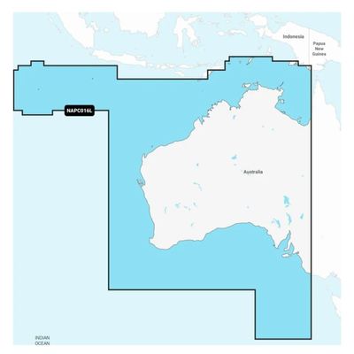 Marine GPS Chart - Australia West and Central Coverage | On SD/Micro-SD Card