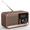Fuse Hark Bluetooth Radio Speaker | Wireless 10W Charger | FM Radio Speaker with Bluetooth & AUX Input | Alarm Clock | 3 Level Dimmer | Charging Block Included view 1