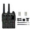 Christmas Deal! Lifetime Free Data Global 4G LTE Walkie Talkie, Unlimited Range Two Way Radio with SIM Card, Admin Control, 200 Channels for Business Outdoor Team (F8-2PackS) view 1