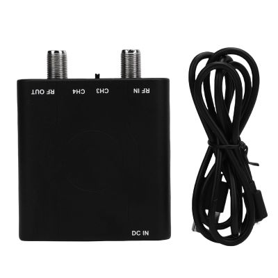 DirectNine Basics HDMI RF Modulator Adapter, HDMI to RF Modulator, 1080P PAL Control HD Multimedia Coaxial Converter for NTSC Format Output Home TV Game Console
