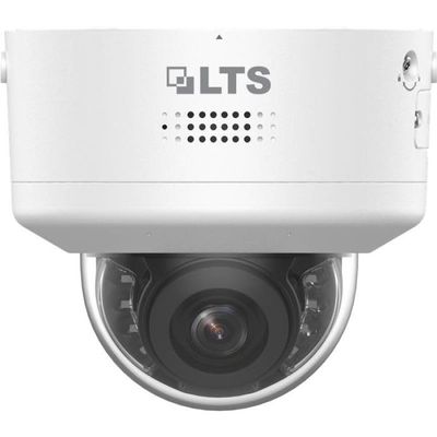 CMIP7C43WI-SDLQ 4MP Color24/7 Motorized Vari-Focal InstaDome Network Camera with 2.812mm PTRZ Lens, 120 dB True WDR, Motion 2.0, Active Deterrence, Dual Mic Audio