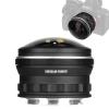 AstrHori 6mm F2.8 Full-Frame Camera Lens 220Ultra-Wide of View Fish Eye Lens 0.8cm Minimum Focusing Distance Supports up to 61MP Cameras Compatible with Sony E Mount view 1