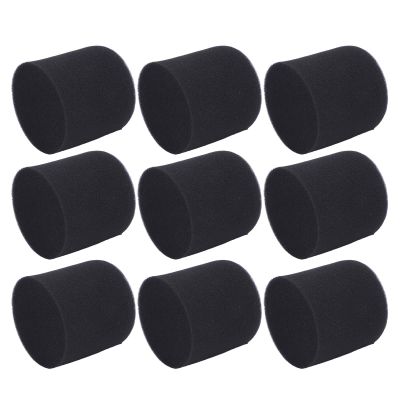 LICAEVEY 9Pcs Speaker Port Tube Foam Sponge, Improved Bass Response Air Vent Sponge Replacement, 65mm Diameter 60mm Height Speaker Cabinet Port Tube Foam