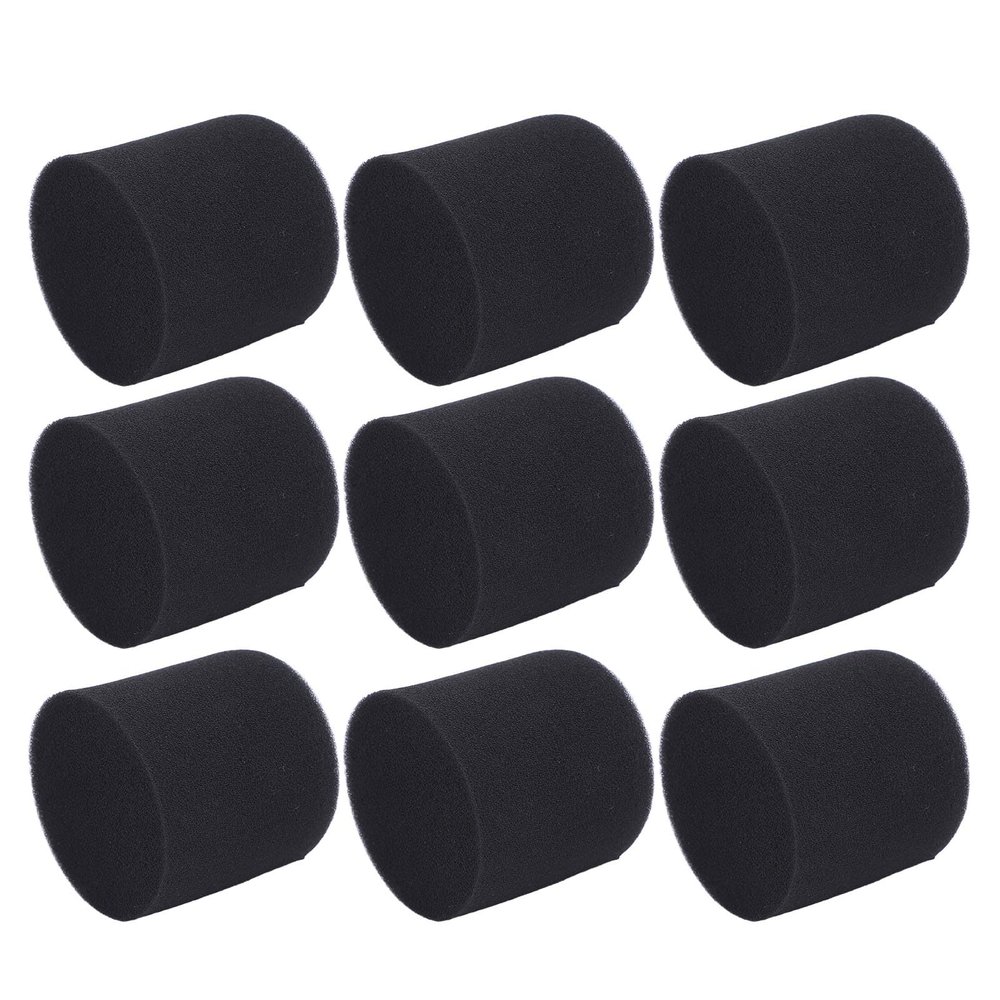 LICAEVEY 9Pcs Speaker Port Tube Foam Sponge, Improved Bass Response Air Vent Sponge Replacement, 65mm Diameter 60mm Height Speaker Cabinet Port Tube Foam