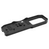 Hamwesh Arrow Storage Case Base Plate, Aluminium Alloy Camera Arrow Storage Case Plate with 1 4in and 3 8in Screw Thread for ZF view 3
