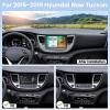 4+64GB Android Car Stereo for Hyundai Tucson 2015 2016 2017 2018 Radio Wireless CarPlay Android Auto, Touchscreen Head Unit AHD Backup Camera GPS Navigation WiFi FM USB SWC Split Screen view 2