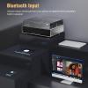 1 by ONE Record Player with Built-in Speakers, Stainless Steel Casing Turntable with DSP, AT-3600L Cartridge, Adjustable Counterweight, 33/45 RPM Vinyl Support, Phono/Line Output view 4