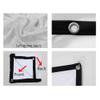 100/120/150 Inch Portable Projector Screen, 169 Outdoor Foldable Anti-Crease Washable Polyester Projection Movie Screen for Movie Night, Camping(150 inch 16: 9) view 4