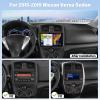 10.1'' Car Radio for Nissan Versa Sedan 2015 2016 2017 2018 2019 with Wireless CarPlay Android Auto MirrorLink, Touchscreen Double Din for Versa Sedan Bluetooth GPS Navigation FM Rear View Camera view 2