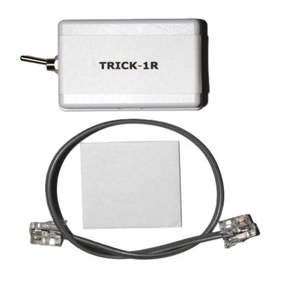 TRICK-1R Landline Telephone Cord On/Off Switch for All Regular Telephones But is Not Compatible with Cordless AT&T or Panasonic Phones and Brother Faxes