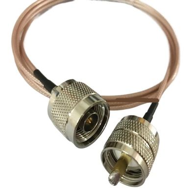 VSVAKHXC RG316 N Male to UHF PL259 Male 50ohm Coax Low Loss Jumper R*/F Cable 15/20/30/50cm 1m 2m 300CM 5m 7m 10m 15m 20m 30m(20cm)