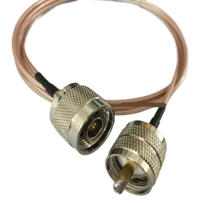 VSVAKHXC RG316 N Male to UHF PL259 Male 50ohm Coax Low Loss Jumper R*/F Cable 15/20/30/50cm 1m 2m 300CM 5m 7m 10m 15m 20m 30m(20cm)