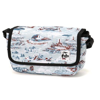 Chums Recycle Small Camera Shoulder Bag, Winter Mt. Camo, One Size