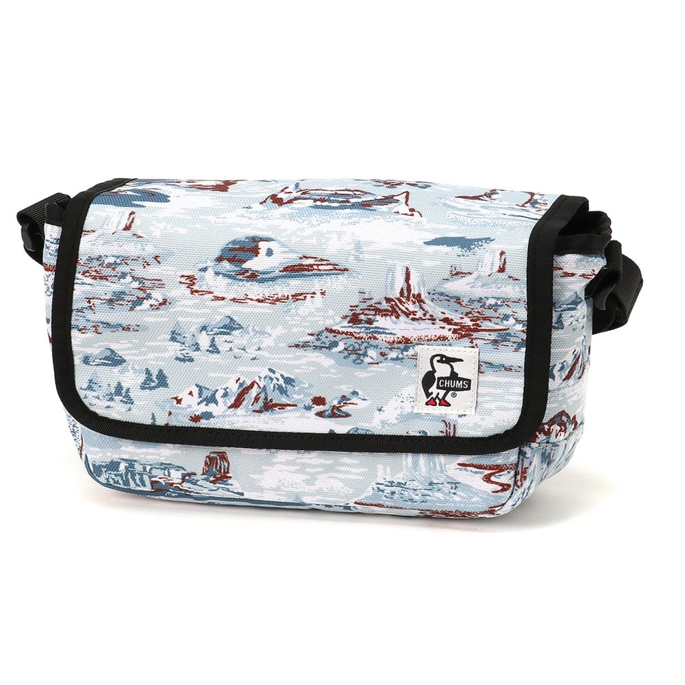 Chums Recycle Small Camera Shoulder Bag, Winter Mt. Camo, One Size