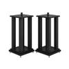 Audio Stand Audio Stand Metal Base Tray Frame Surround Desktop Stand Multimedia Stand Floor Speaker Stand 2 Black Speaker Wall mounts(S-50) view 1