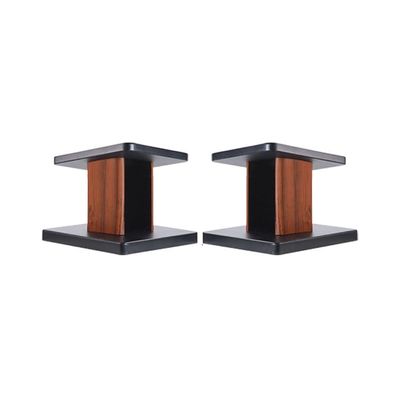 Audio Stand Sound Rack Wooden Rack Floor Small Bookshelf Speaker Rack Multimedia Rack Suitable for Surround Sound and Bookshelf Speakers Speaker Wall mounts(A,15)