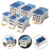 FABULETTA Power Junction Box Distribution Terminal Block Connector 80A-500A DIN Rail Blue Single Pole Splitter Box Terminal Rail(250A) view 4
