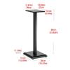 Audio Stand Audio Stand Speaker Surround Rack Media Equipment Stand Floor-Standing Speaker Stand Load-Bearing 20kg Speaker Wall mounts view 2