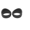 One Pair Rubber Eyepiece Eye Cups Caps Eye Guards Inner Diameter 29-36 Mm for Stereo Microscope Binoculars Telescopes Eye Cups(Type 6) view 1