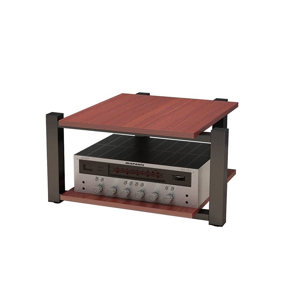 Audio Stand Audio Bracket Floor Type Audio Bracket Modern Living Room Cabinet Rack Two-Story Audio Bracket 15.74 inches High Speaker Wall mounts(D)