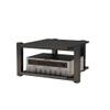 Audio Stand Audio Bracket Floor Type Audio Bracket Modern Living Room Cabinet Rack Two-Story Audio Bracket 15.74 inches High Speaker Wall mounts(C) view 1