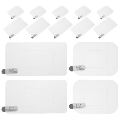 ABOOFAN 20pcs Dash Cam Electrostatic Film: Protective Adhesive Clear Windshield Sticker Flexible Positioning for Dash Cam Mounting Car Glass Installation
