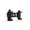 PRETYZOOM Dash Cam Mounting Bracket: Interior Rearview Mirror Mount Back Plate - Driving Camera Holder Panel - Vehicle Replacement Accessory view 4