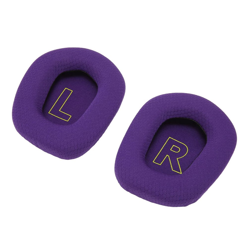 Hamwesh Breathable Ear Pads, Comfortable Elastic Cushions with Mesh Sponge for G733 Headphones (Purple)