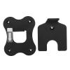 Hamwesh Speaker Wall Mount, 3mm Thick Metal Wall Mounting Bracket with Rotating Angle for SA RS3S Wireless Speakers view 4