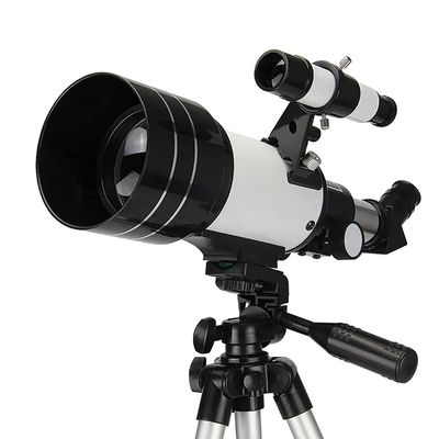 Astronomical Telescope, 300mm Astronomical Refracting Telescope, Portable, Suitable for Children, Beginners and Adults