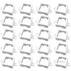 Brackets Mounting 72 Pcs, for Outdoor Led Lights, Weather Resistant, Easy Installation, with Screws, Various Surfaces Fits view 1