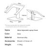 Adjustable Laptop Stand Laptop Stand for Desk, Aluminum Holder for 11-17.3" Devices, Angle/Height Adjustable view 2