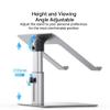 Adjustable Laptop Stand Laptop Stand for Desk, Aluminum Holder for 11-17.3" Devices, Angle/Height Adjustable view 4