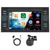 2+64G Android 14 Car Stereo for Ford Transit Mk7 2007-2013, 7 inch Touch Screen Radio Upgrade for Ford Transit Connect MK7 2005-2012 with Wireless Carplay Android GPS Navigation SWC AHD Backup Camera view 1