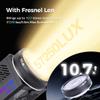 Leekai Mini Bowens Mount FN-24 Fresnel Lens for Video Lights Increases Brightness 5.36-12x Heat Dissipation Lightweight ABS and Acrylic Material view 3