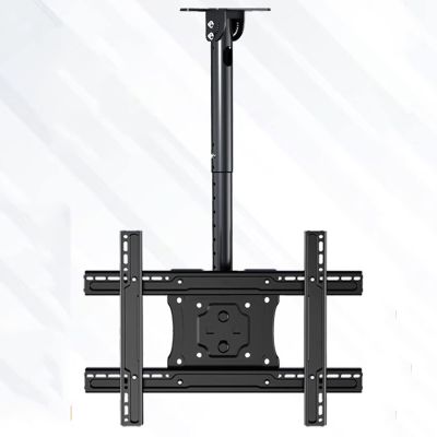 JIANSMZ TV Stand Adjustable Tilt Swivel TV Ceiling Mount, Telescopic Height Adjustment, for 32 to 75 Inch TV Swivel and Tilting Bracket,
