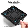 Adjustable Laptop Stand Proable Laptop Stand for Desk, Adjustable Vertical Holder, Space-Saving, Black(Small) view 4