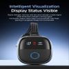 Hagibis LED Display Wireless HDMI Transmitter & Receiver Extender Kits, 5.8G Bifrequency 164ft Wireless Display Dongle, Plug and Play for Laptop PC Netflix PS4/5 TV Projector Streaming view 2
