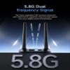 Hagibis LED Display Wireless HDMI Transmitter & Receiver Extender Kits, 5.8G Bifrequency 164ft Wireless Display Dongle, Plug and Play for Laptop PC Netflix PS4/5 TV Projector Streaming view 3